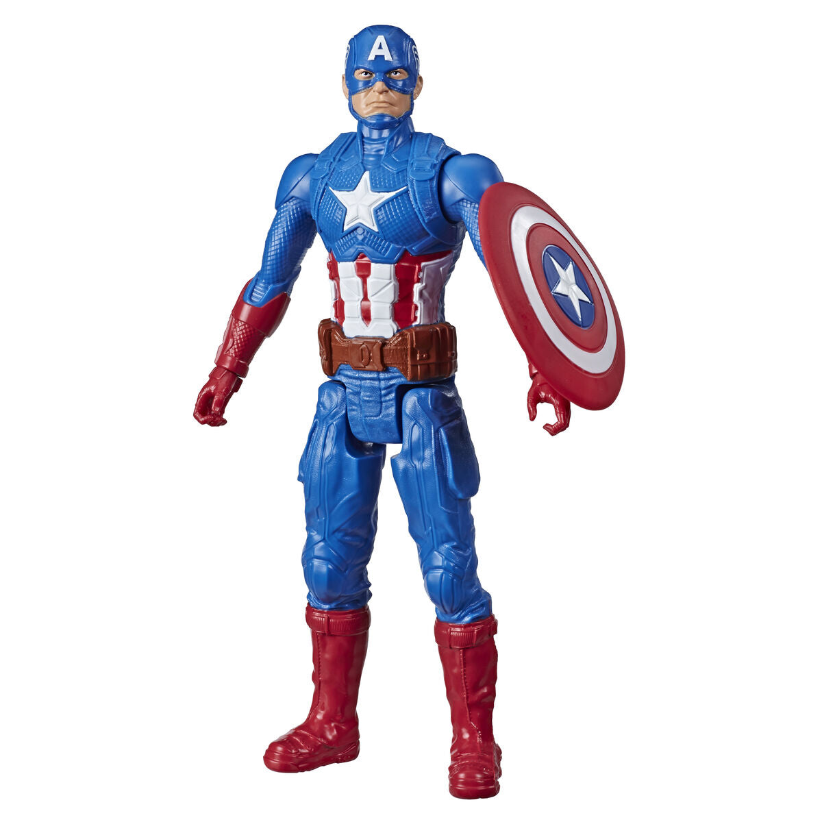 Figura îmbinată Hasbro Titan Hero Captain America 30 cm - Jucarii si jocuri, Păpuși și accesorii