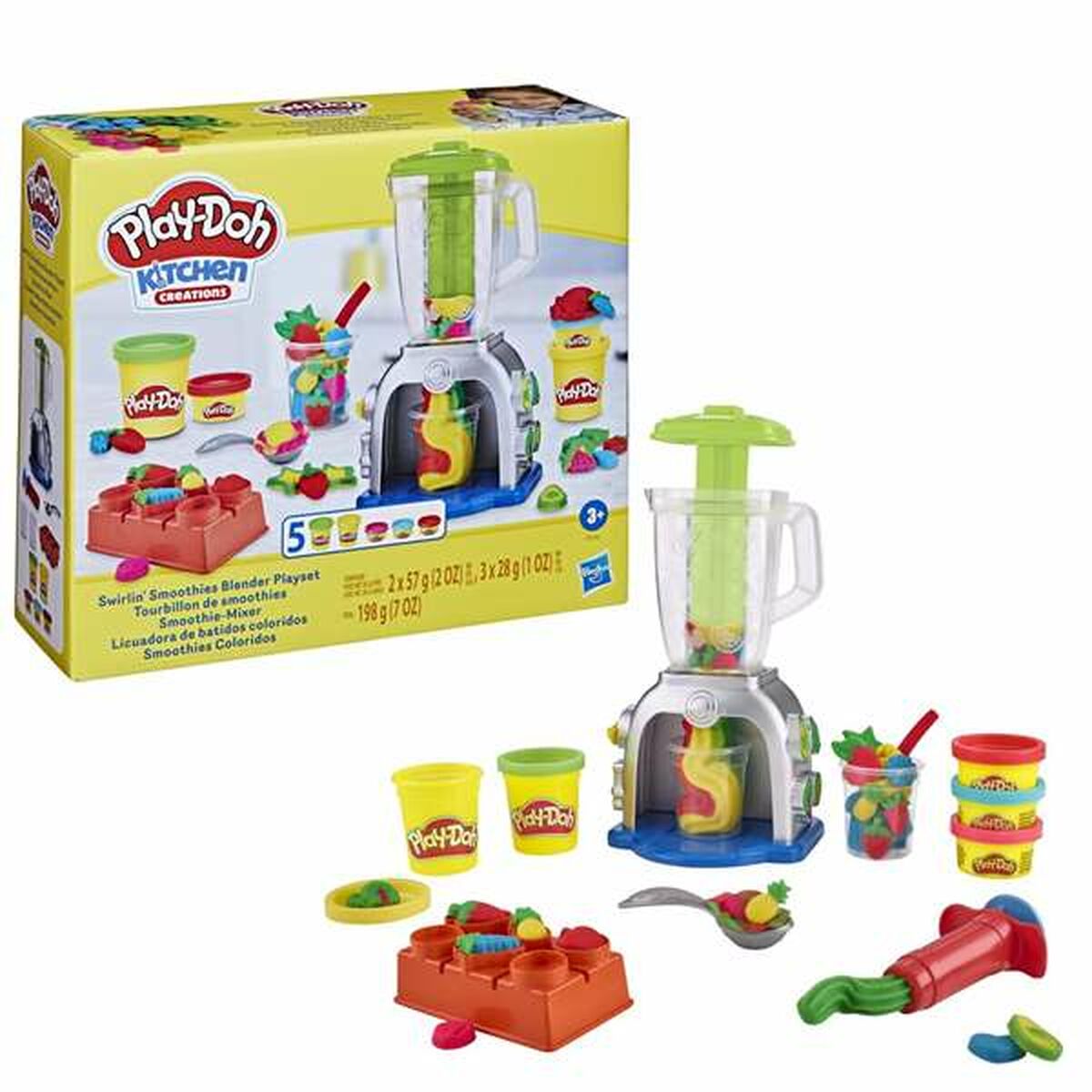 Joc de Plastilină Hasbro Kitchen Verde Multicolor - Jucarii si jocuri, Activități creative