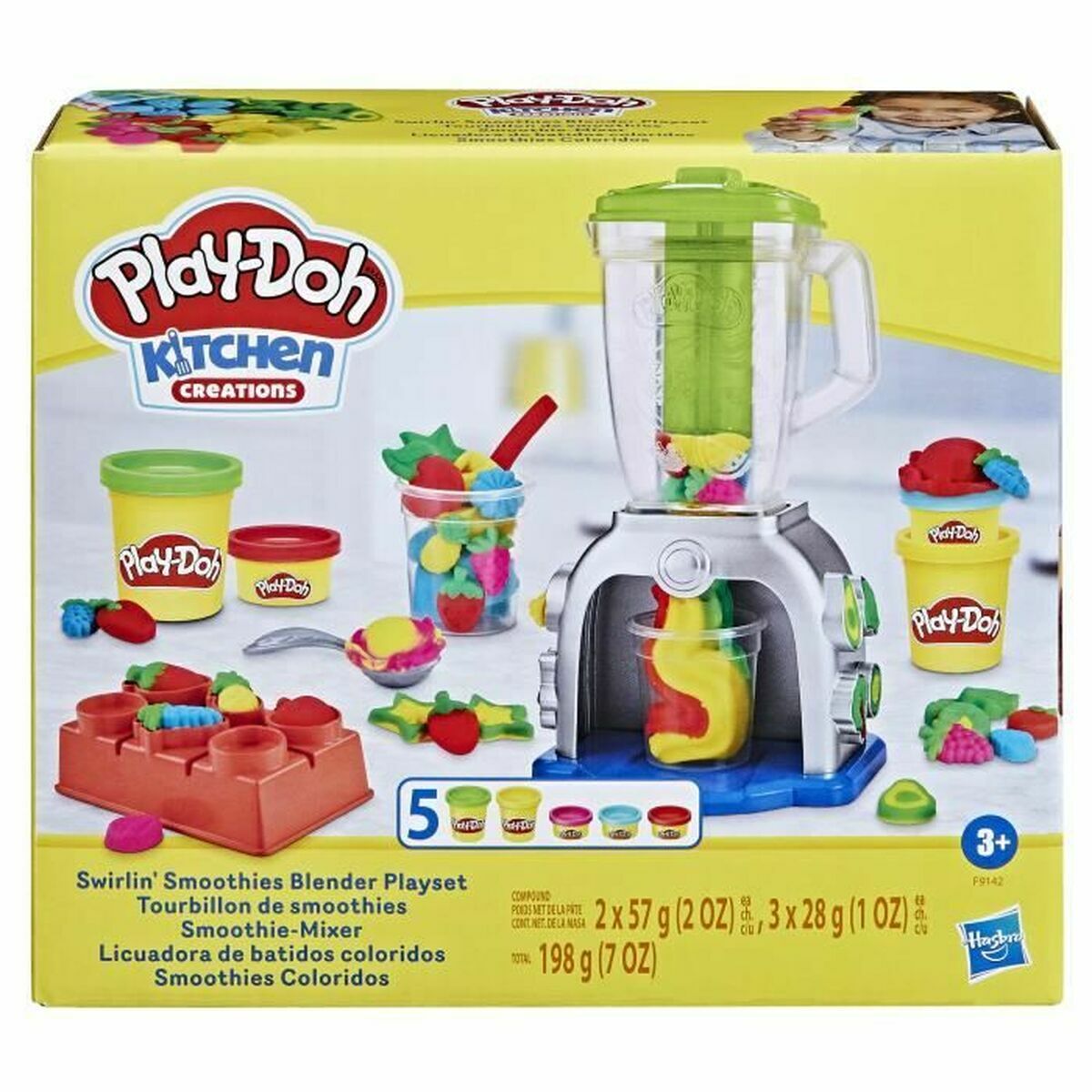 Joc de Plastilină Play-Doh Kitchen Verde - Jucarii si jocuri, Activități creative
