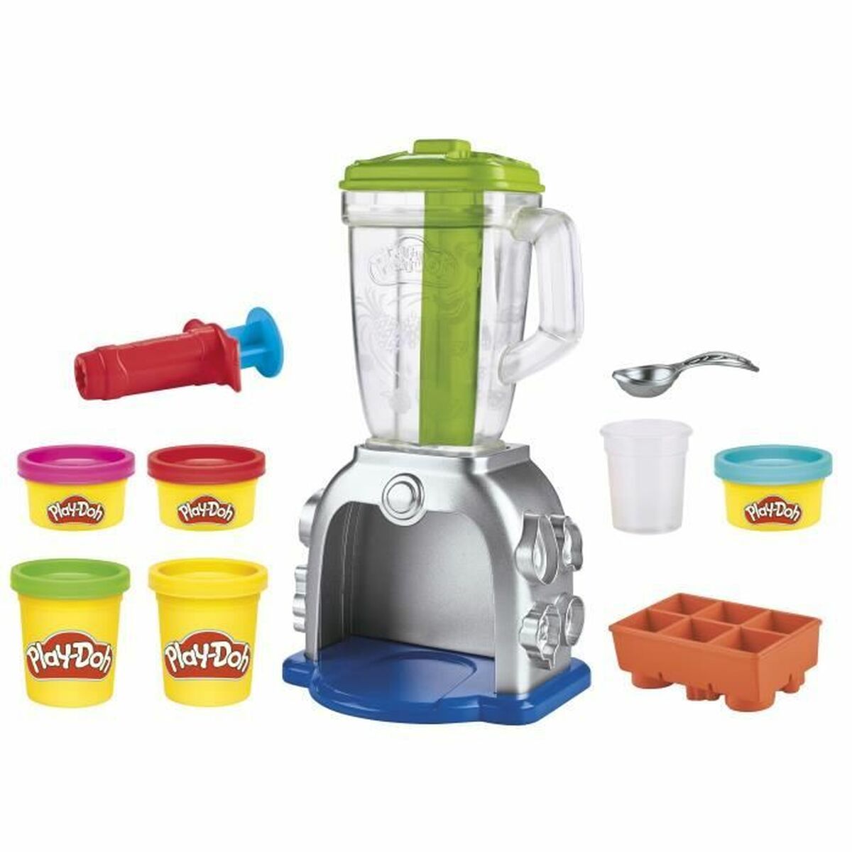 Joc de Plastilină Play-Doh Kitchen Verde - Jucarii si jocuri, Activități creative