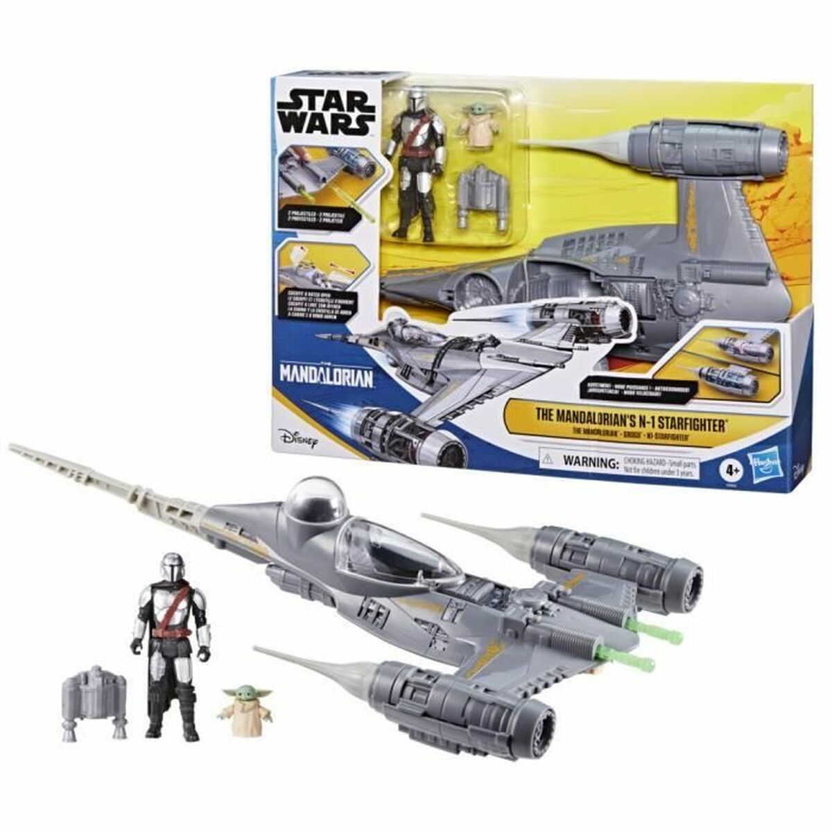 Playset Hasbro The Mandalorian's N-1 Starfighter - Jucarii si jocuri, Păpuși și figurine