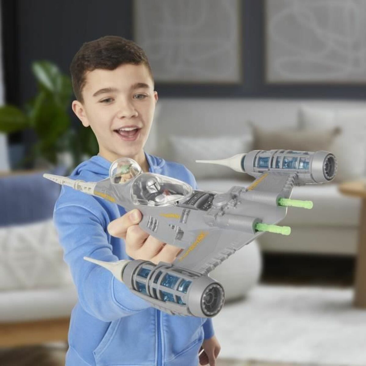 Playset Hasbro The Mandalorian's N-1 Starfighter - Jucarii si jocuri, Păpuși și figurine