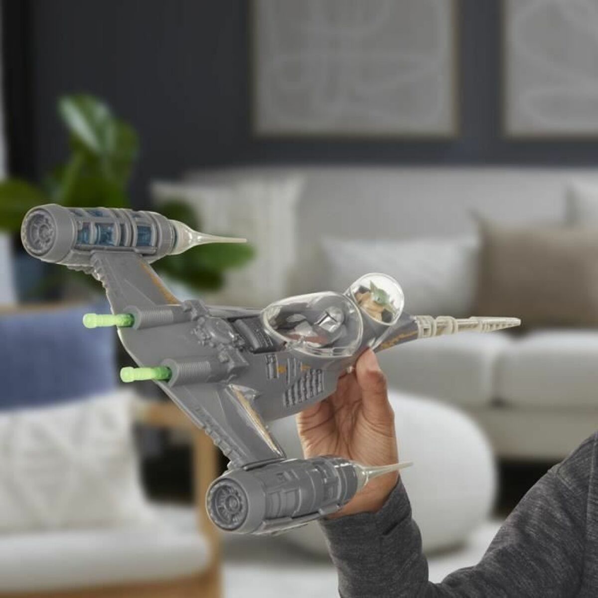Playset Hasbro The Mandalorian's N-1 Starfighter - Jucarii si jocuri, Păpuși și figurine