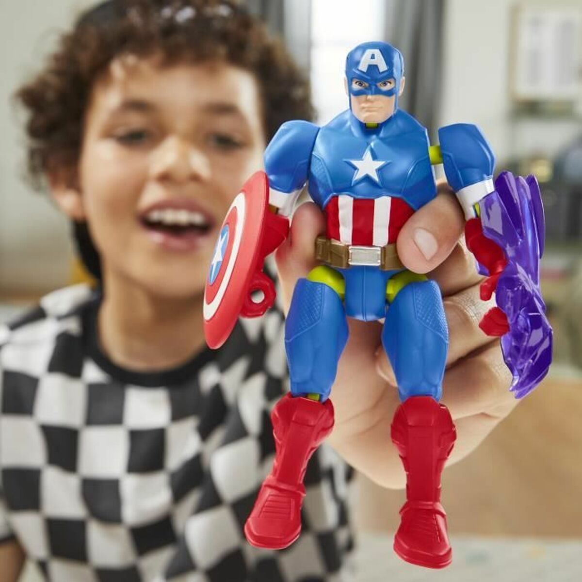 Figura îmbinată Hasbro Capitán América - Jucarii si jocuri, Păpuși și figurine