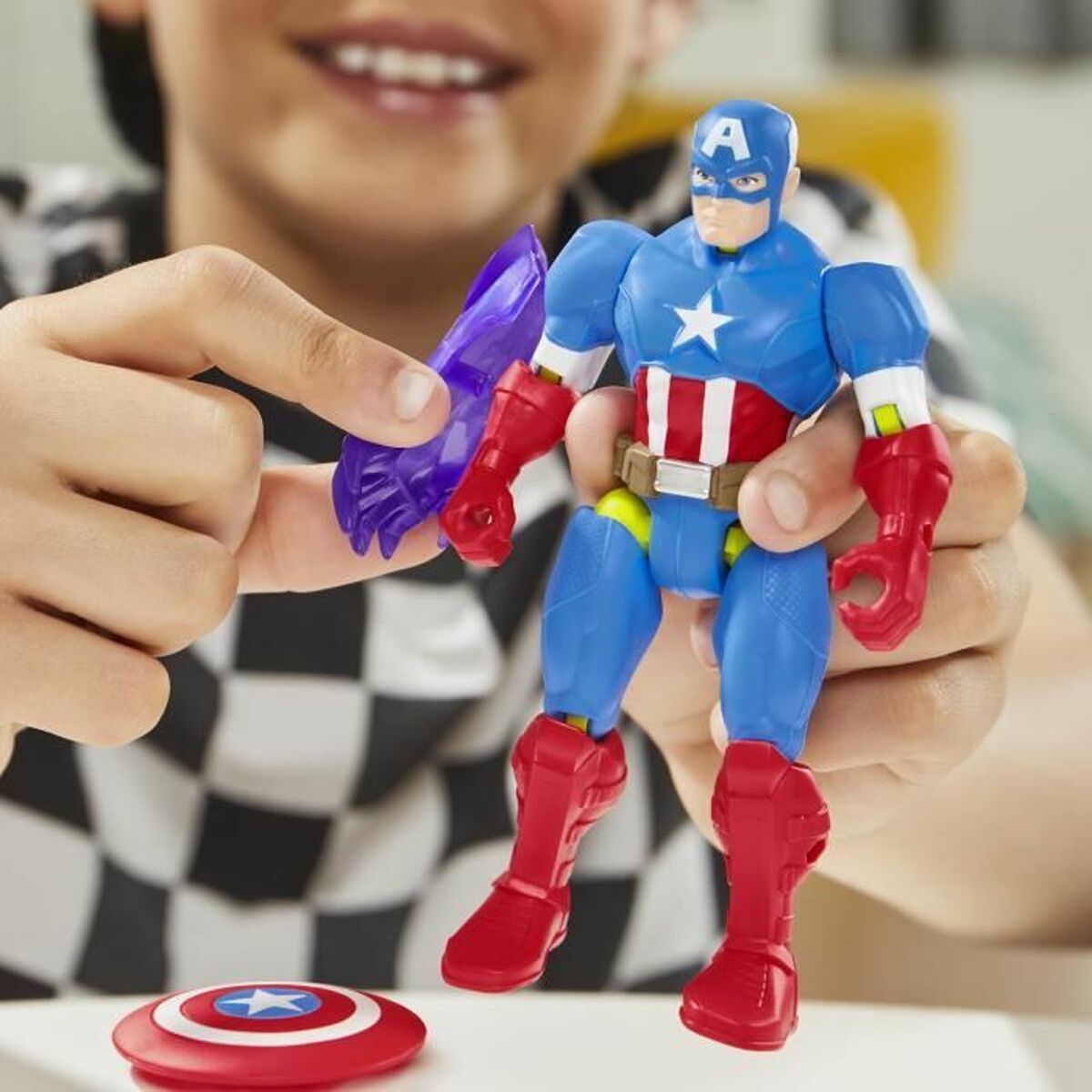 Figura îmbinată Hasbro Capitán América - Jucarii si jocuri, Păpuși și figurine