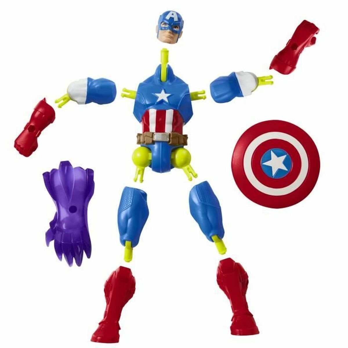 Figura îmbinată Hasbro Capitán América - Jucarii si jocuri, Păpuși și figurine