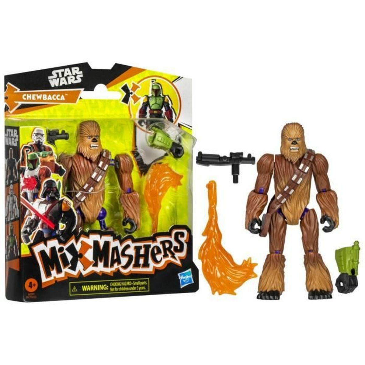 Figura îmbinată Hasbro MixMashers Chewbacca - Jucarii si jocuri, Păpuși și figurine