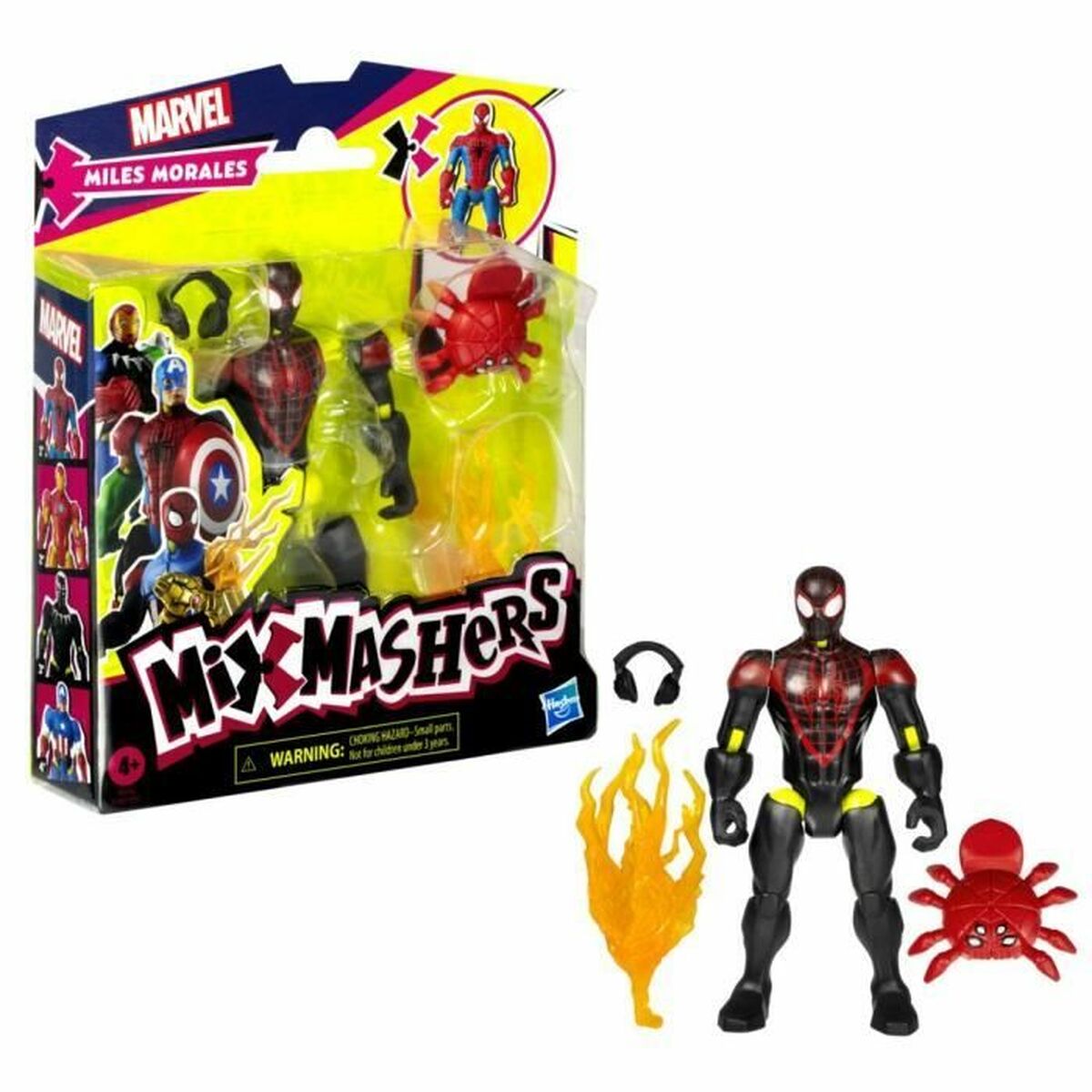 Figura îmbinată Hasbro MixMashers Miles Morales - Jucarii si jocuri, Păpuși și figurine