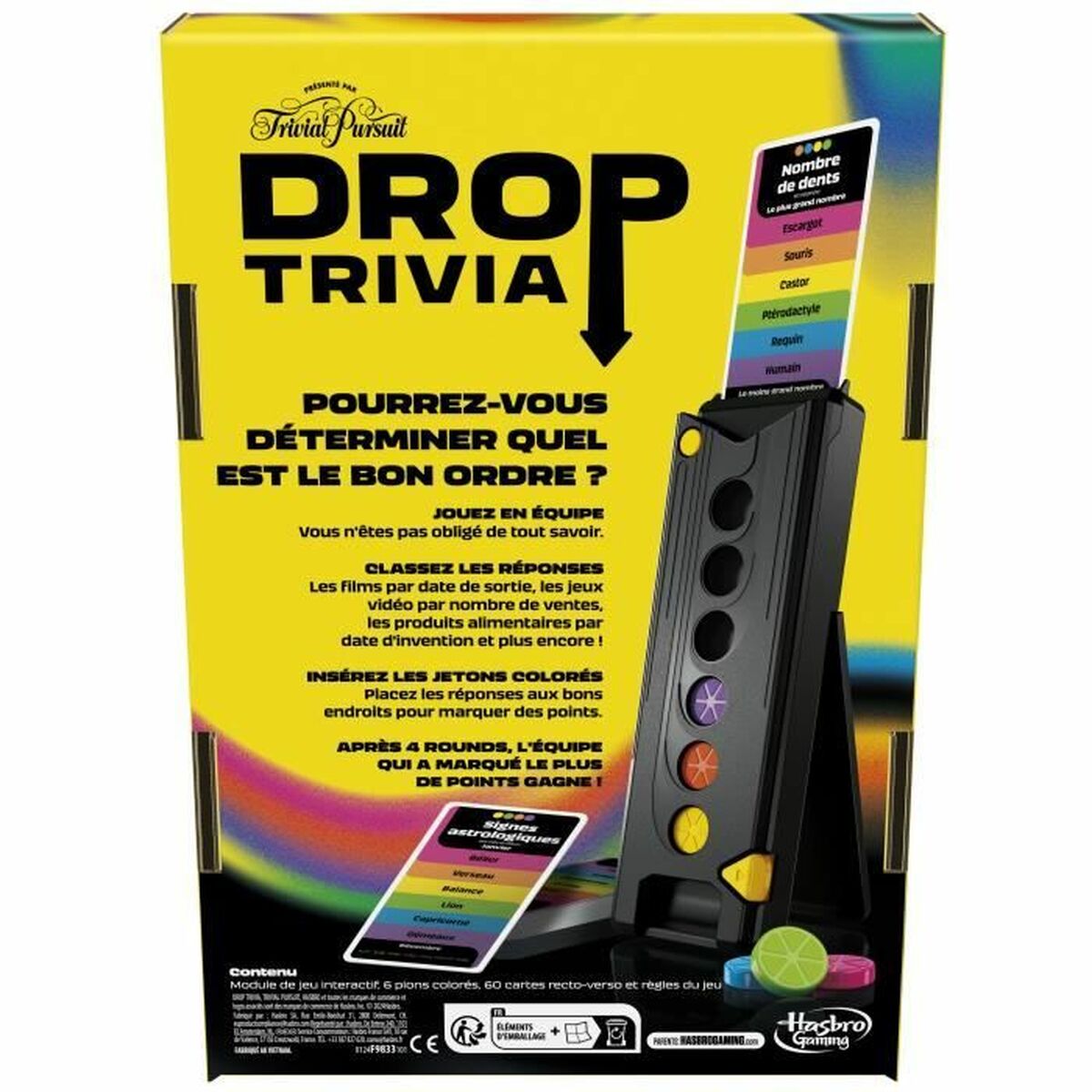 Joc de Masă Hasbro Drop Trivia - Jucarii si jocuri, Jocuri și accesorii
