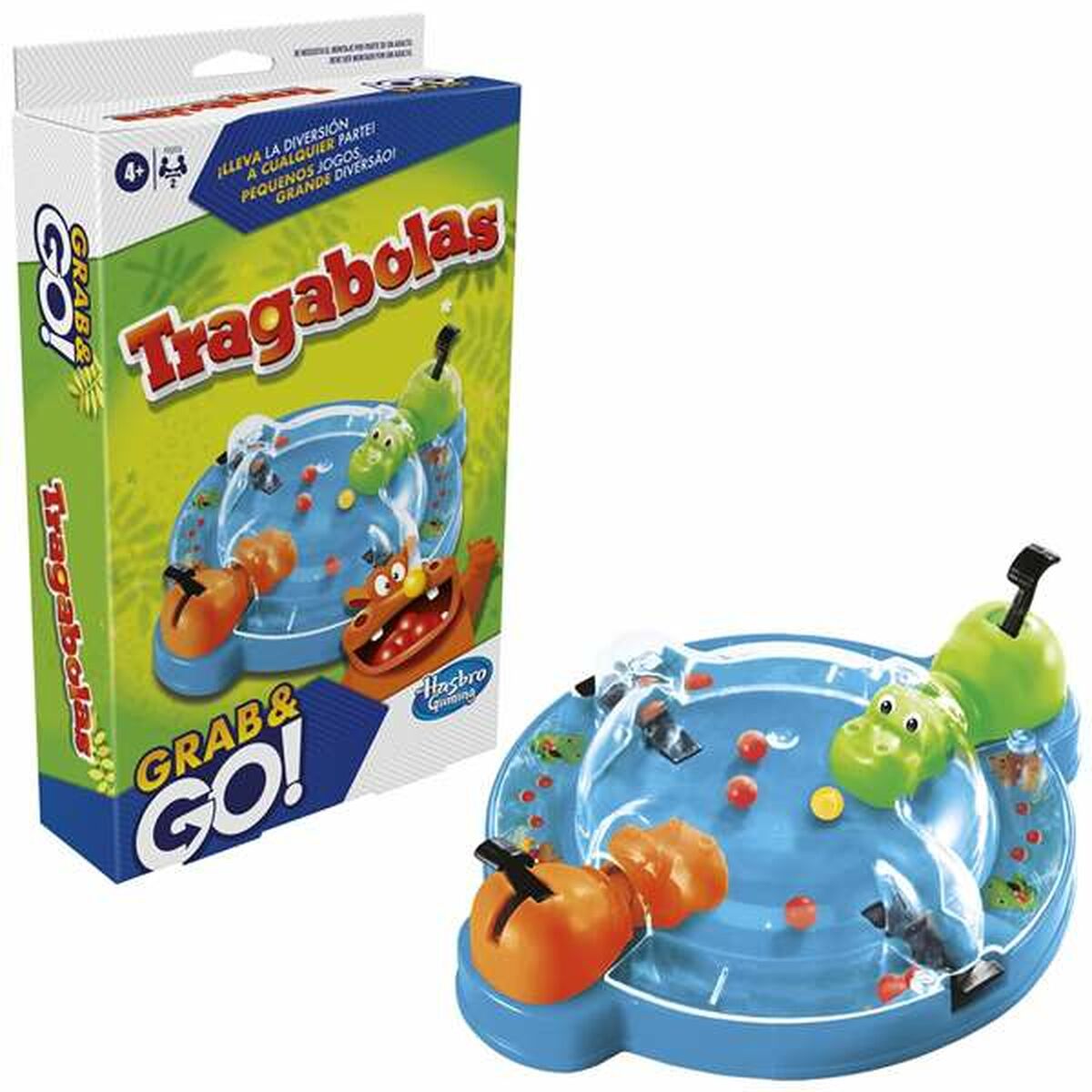 Joc de Masă Hasbro Hippos Grab And Go - Jucarii si jocuri, Jocuri și accesorii
