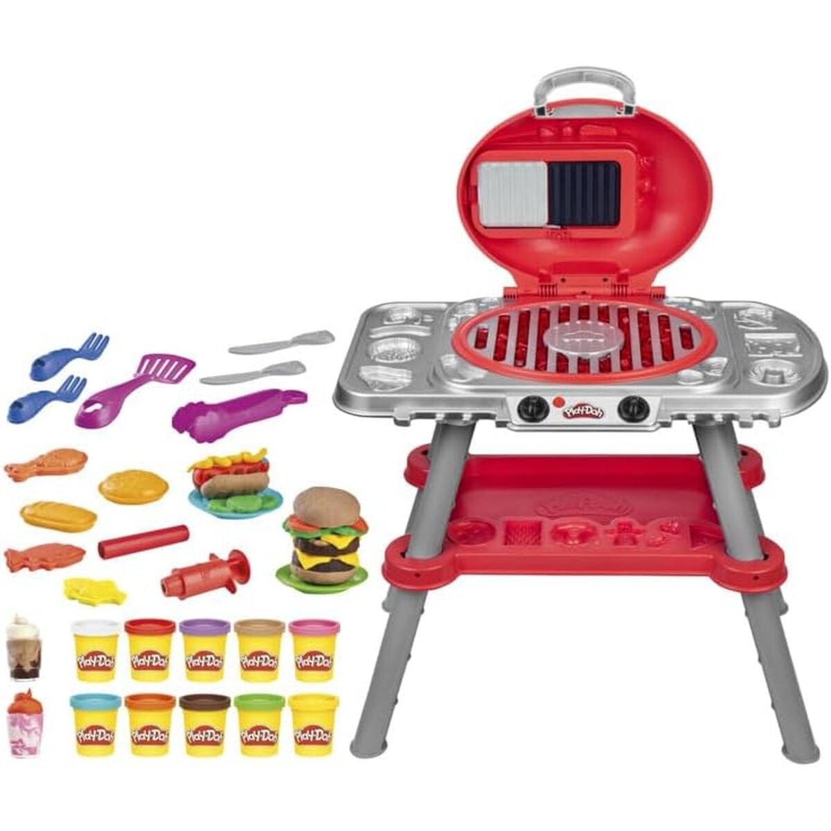 Joc de Plastilină Play-Doh Grilled Delights - Jucarii si jocuri, Activități creative