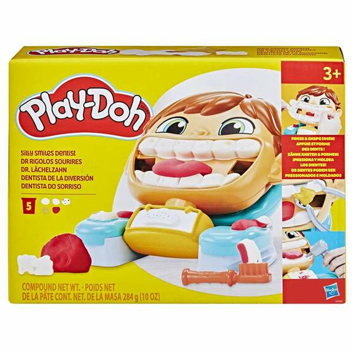 Set Dentist Play-Doh Dr Drill Hasbro - Jucarii si jocuri, Activități creative
