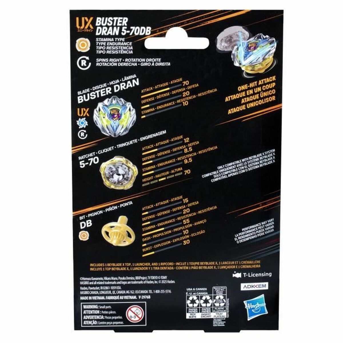 Figura îmbinată Hasbro BEY BBX DE FORT TYRON - Jucarii si jocuri, Păpuși și figurine