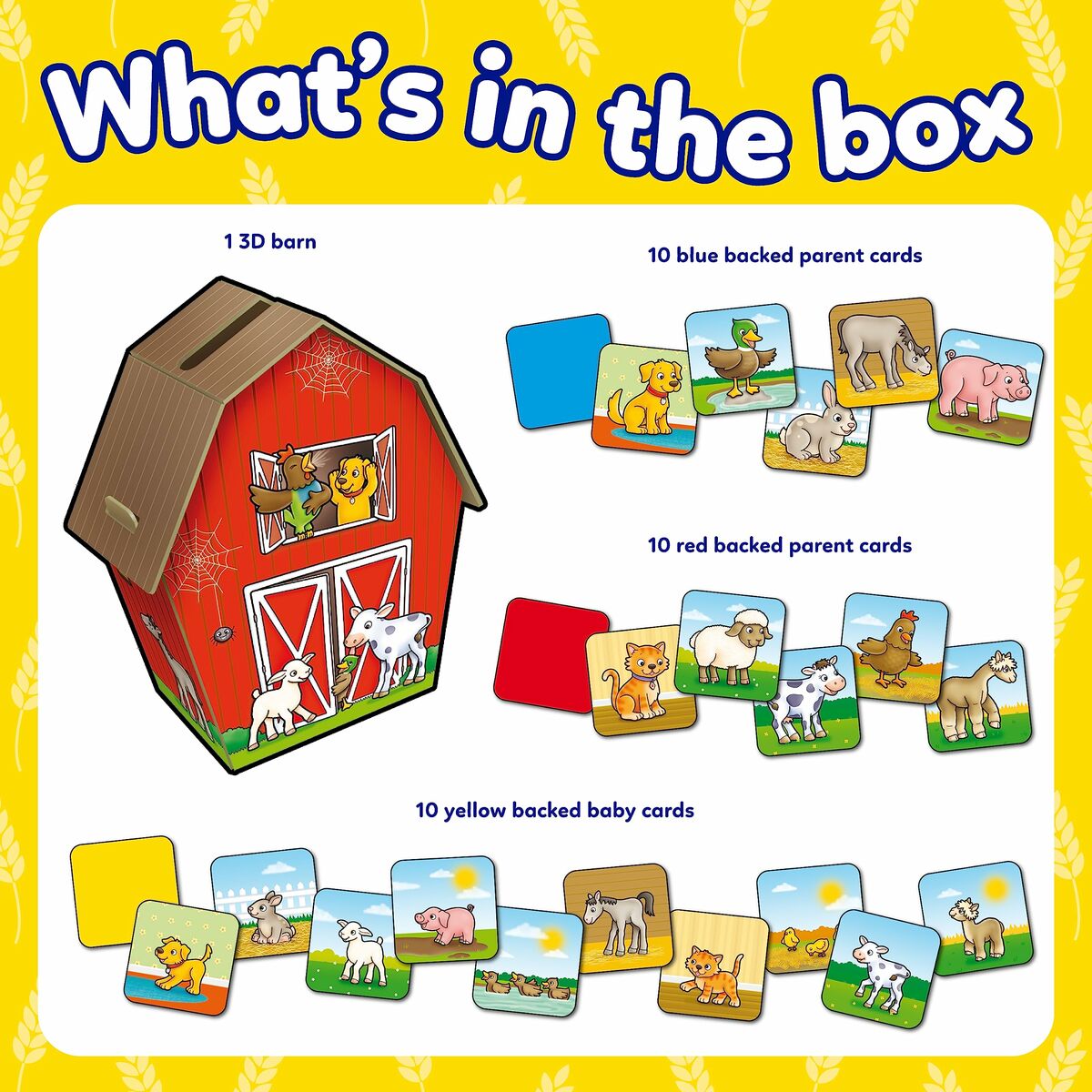 Joc Educativ Orchard Farmyard Families (FR) - Jucarii si jocuri, Jocuri și accesorii