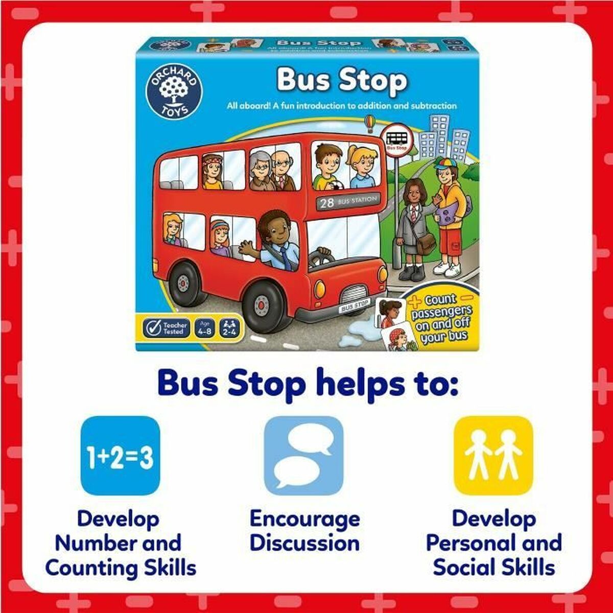 Joc Educativ Orchard Bus Stop (FR) - Jucarii si jocuri, Jocuri și accesorii