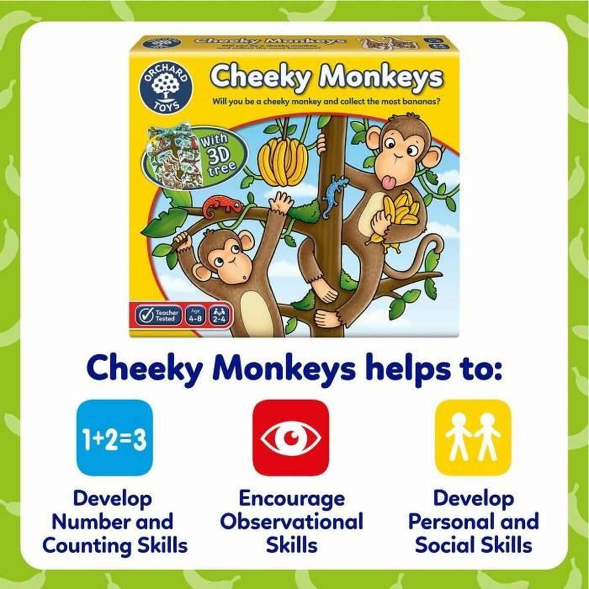 Joc de Masă Orchard Cheecky Monkeys (FR) - Jucarii si jocuri, Jocuri și accesorii