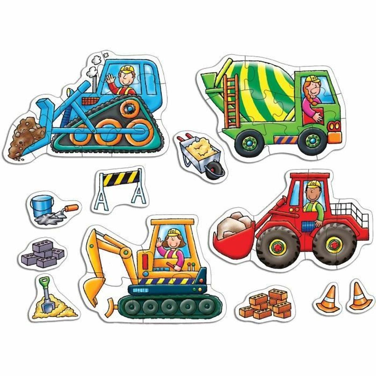 Puzzle Orchard Big Wheels (FR) - Jucarii si jocuri, Puzzle-uri și puzzle-uri