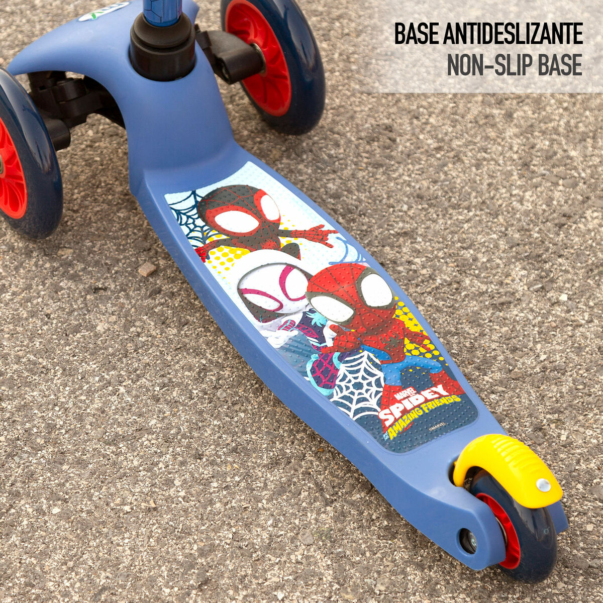 Trotinetă Spidey Metal Plastic Multicolor - Sport și în aer liber, Mobilitate urbană
