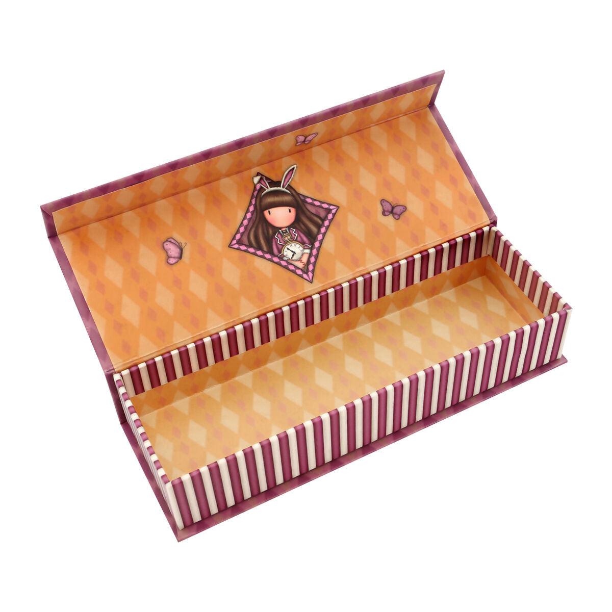Geantă Universală Gorjuss Just one second Cutie Somon (20.2 x 4 x 7 cm) - Birou și papetărie, Material școlar și educațional