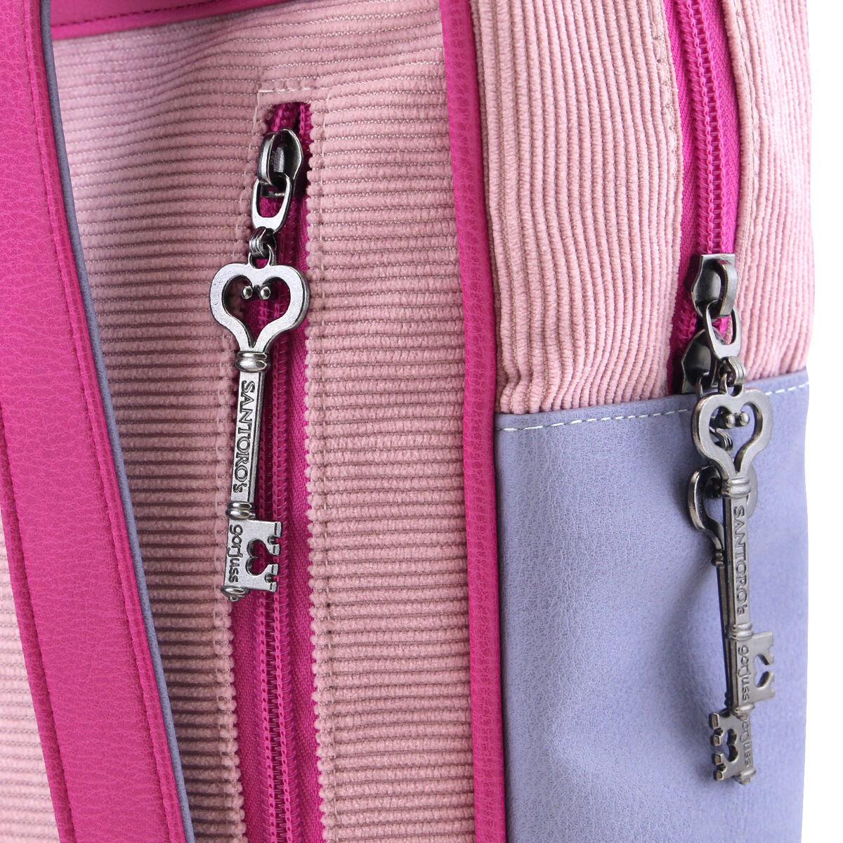 Rucsac Gorjuss Cheshire cat Roz Mov (27 x 10 x 37 cm) - Birou și papetărie, Material școlar și educațional