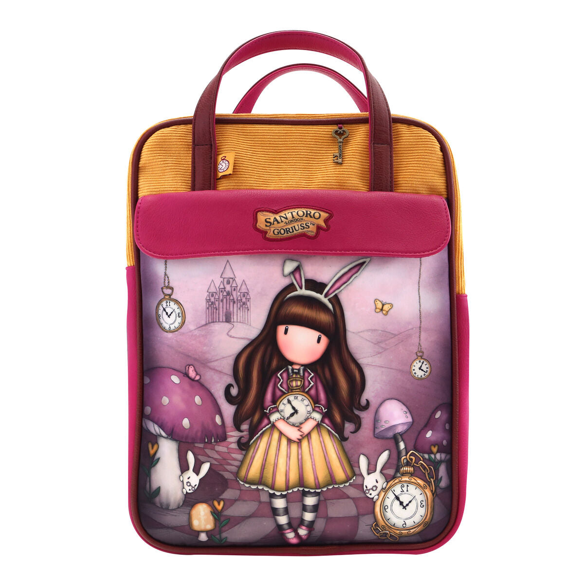 Rucsac Gorjuss Just one second Somon (27 x 10 x 37 cm) - Birou și papetărie, Material școlar și educațional