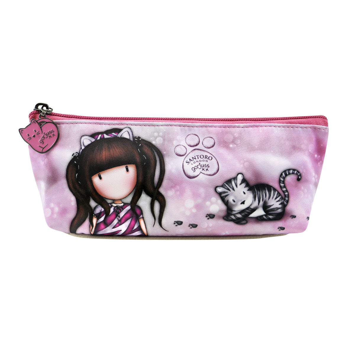 Penar Școlar Gorjuss Ruby wild Gri (22.3 x 8.8 x 5.7 cm) - Birou și papetărie, Material școlar și educațional