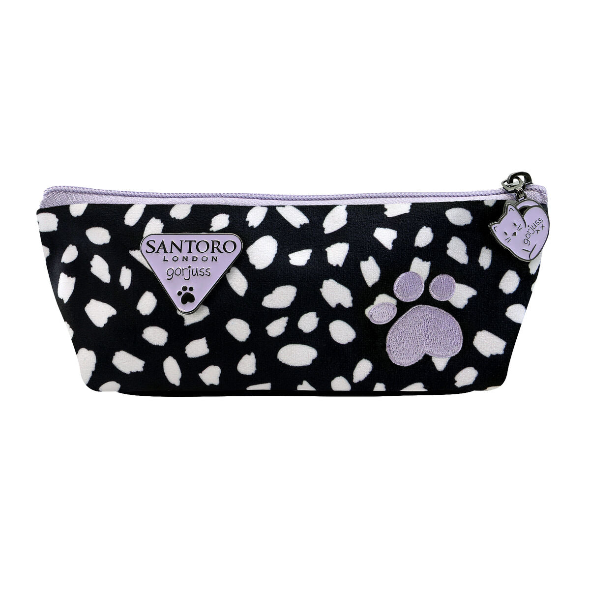 Penar Școlar Gorjuss Smitten kitten Negru Alb (22.3 x 8.8 x 5.7 cm) - Birou și papetărie, Material școlar și educațional