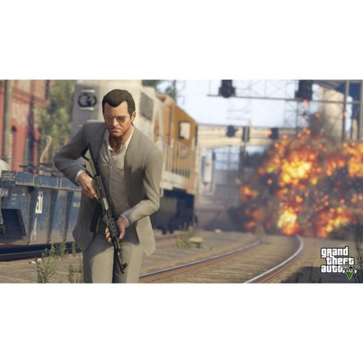 Joc video PlayStation 4 Rockstar Games Grand Theft Auto V - Premium Edition - Electronică, Joc video
