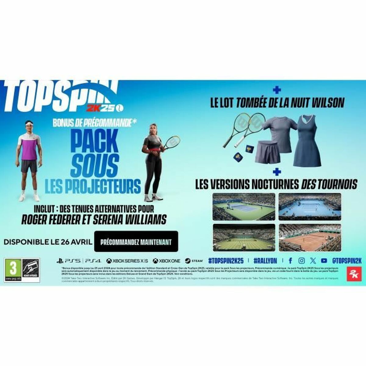 Joc video PlayStation 5 2K GAMES Top Spin 2K25 Deluxe Edition (FR) - Electronică, Joc video
