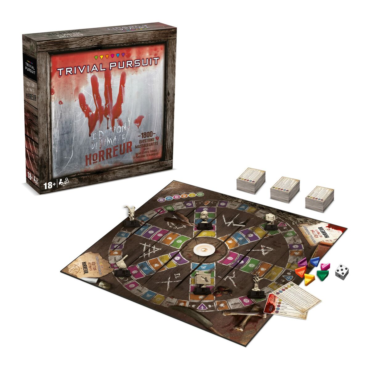 Trivial Pursuit Winning Moves Horreur - Jucarii si jocuri, Jocuri și accesorii