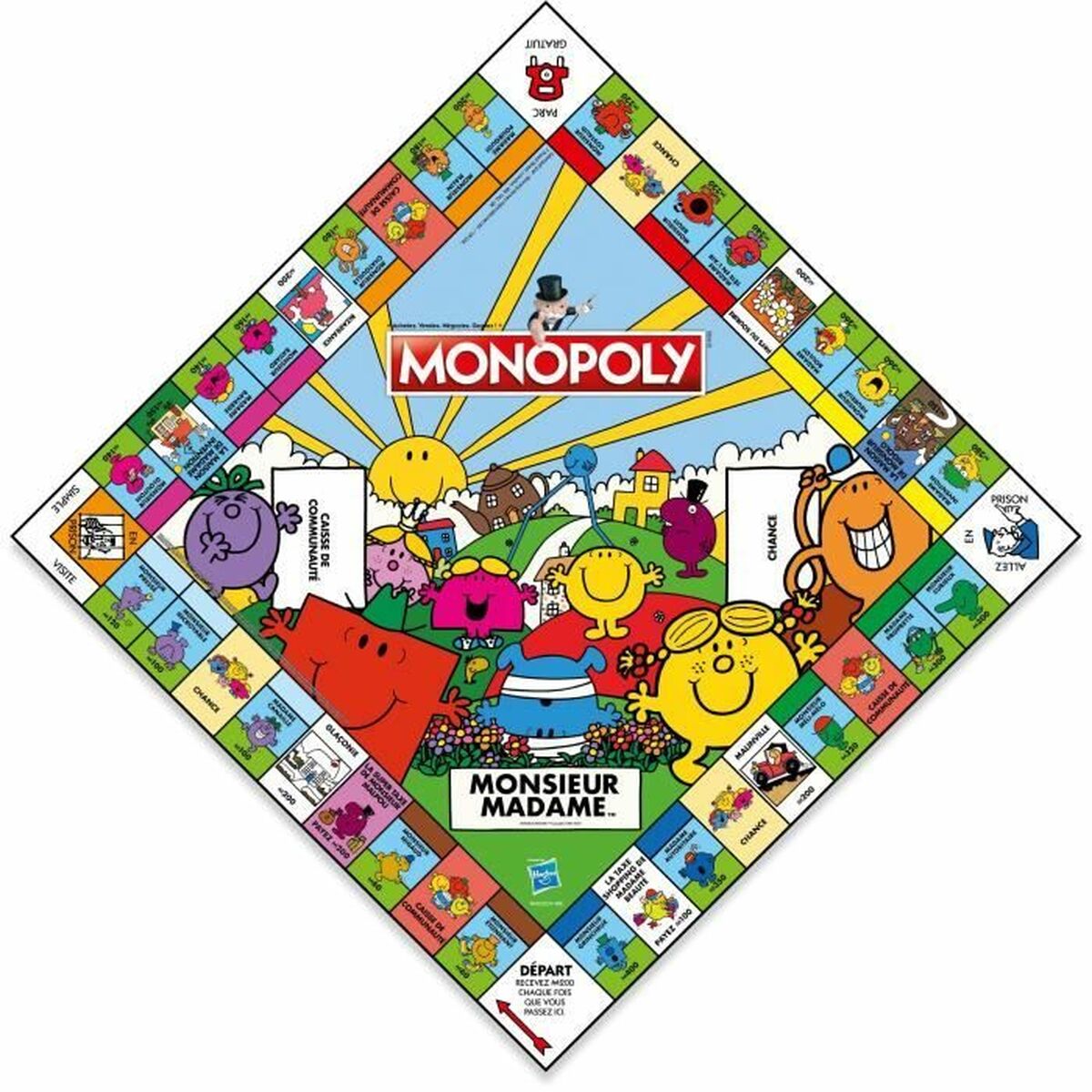 Joc de Masă Winning Moves MONOPOLY MONSIEUR MADAME - Jucarii si jocuri, Jocuri și accesorii