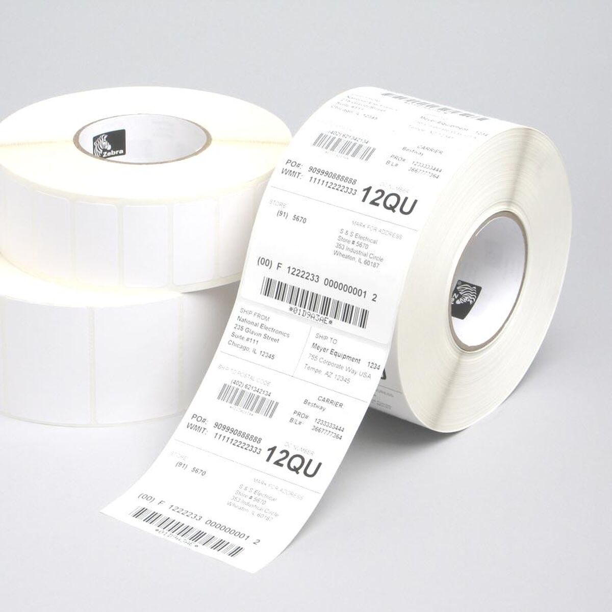 Carioci Zebra 880026-038 Alb (4 Unități) - Birou și papetărie, Pixuri, creioane și articole de scris