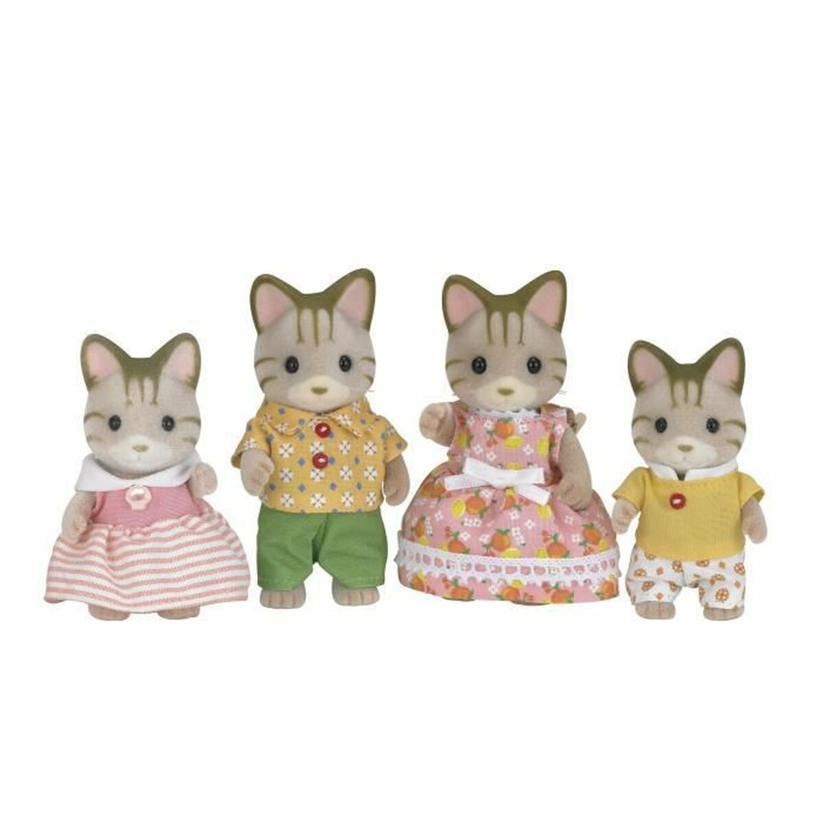 Figurine de Acțiune Sylvanian Families Striped Cat Family - Jucarii si jocuri, Păpuși și figurine
