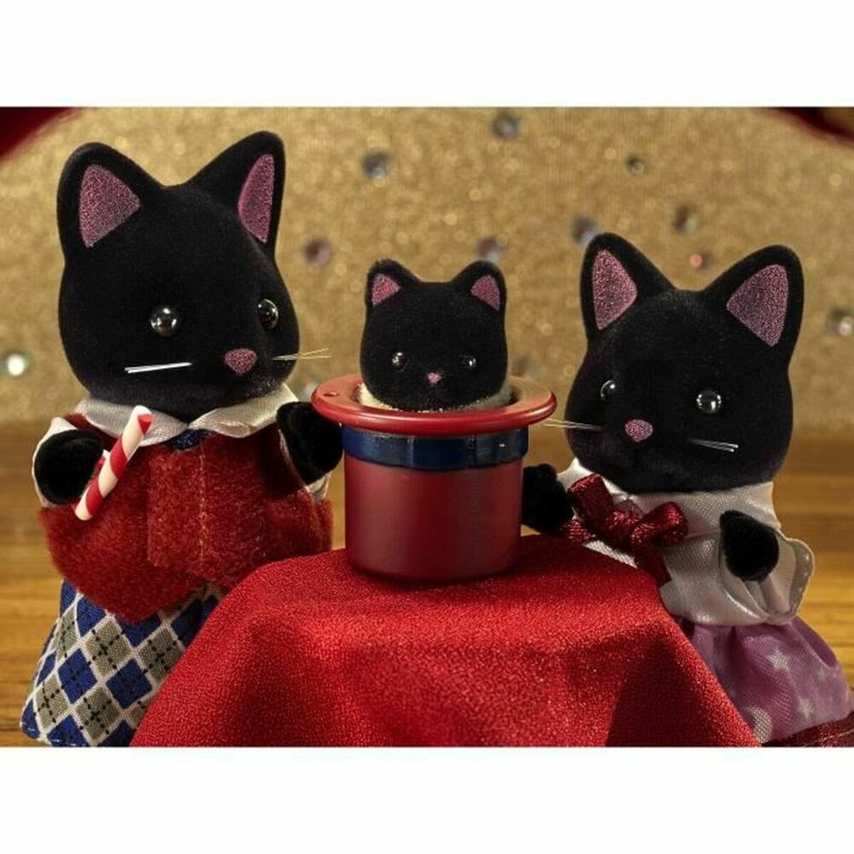 Figurine de Acțiune Sylvanian Families 5530 SYLVANIAN FAMILIES The Magician Cat Family For Children - Jucarii si jocuri, Păpuși și figurine