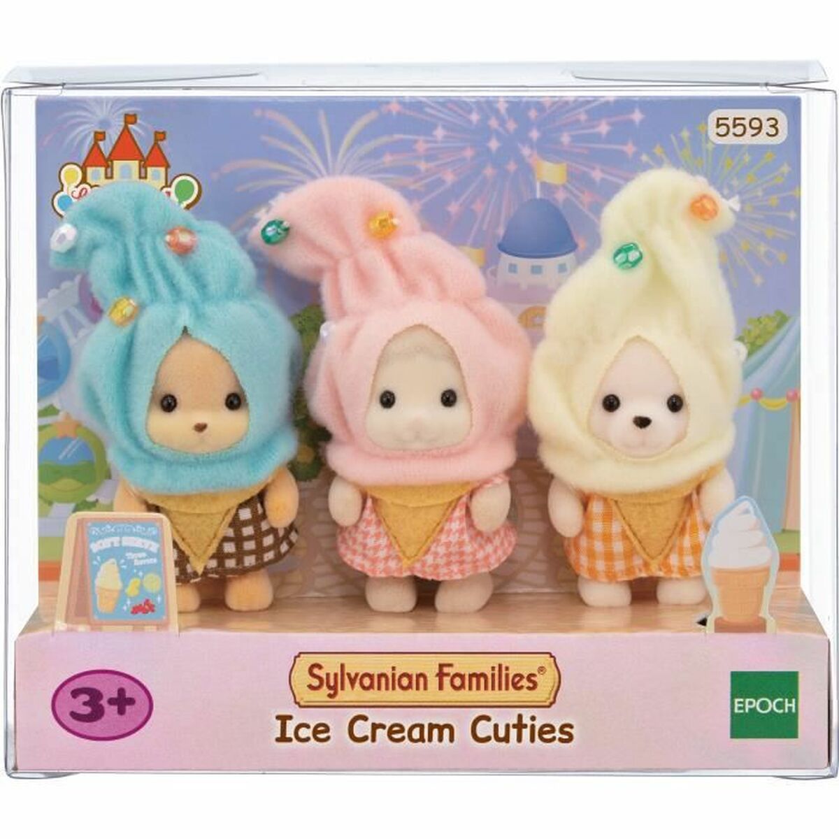 Figurine de Acțiune Sylvanian Families Ice Cream Cuties - Jucarii si jocuri, Păpuși și figurine