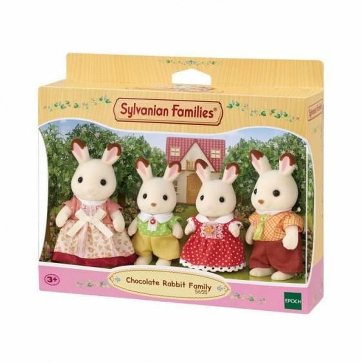 Playset Sylvanian Families Chocolate Rabbit Family - Jucarii si jocuri, Păpuși și figurine