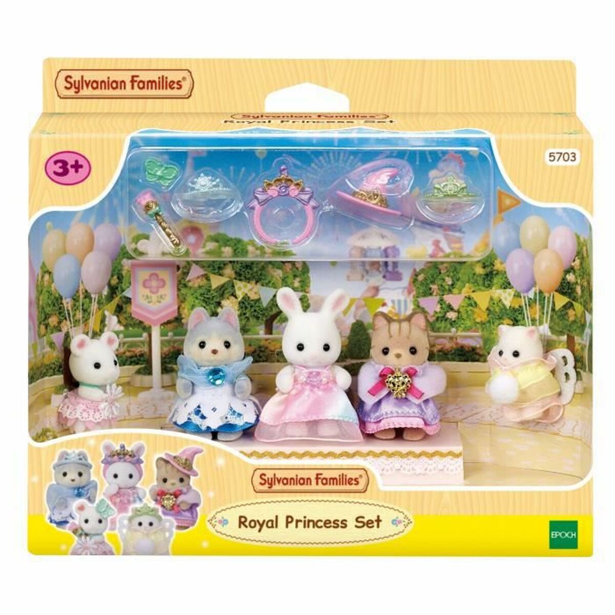 Figurine de Acțiune Sylvanian Families 5703 Coroană - Jucarii si jocuri, Păpuși și figurine