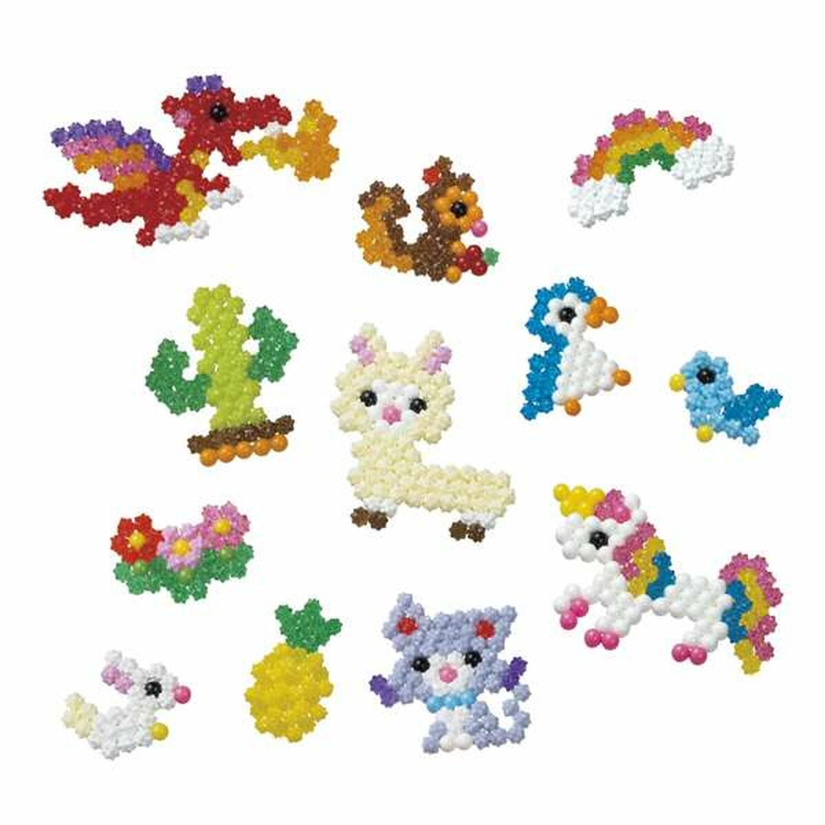 Mărgele Aquabeads Multicolor 1000 Piese - Jucarii si jocuri, Activități creative