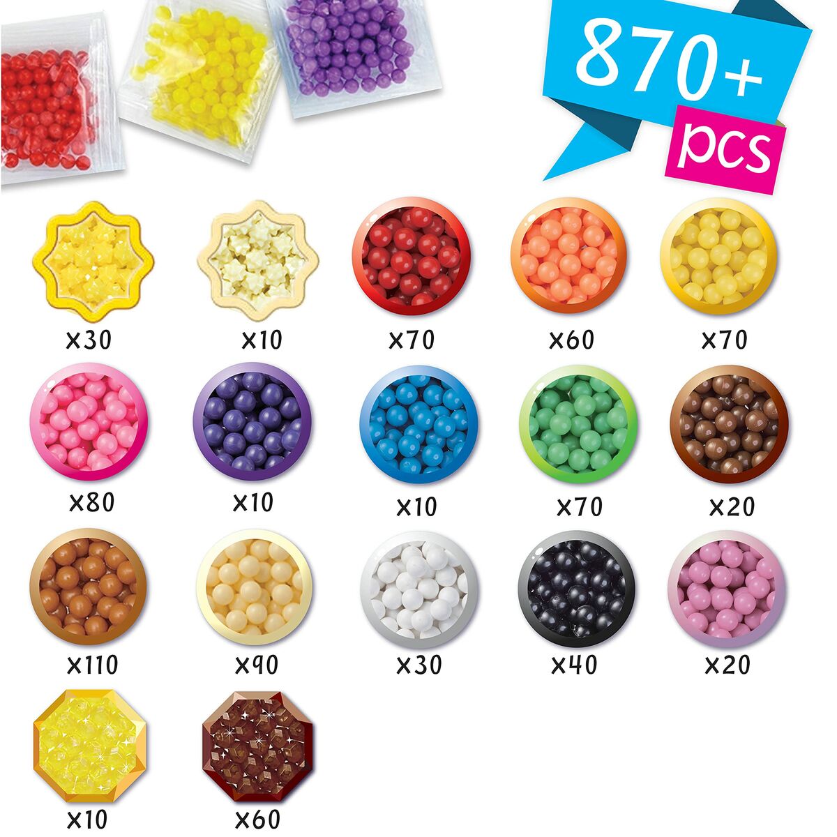 Mărgele Aquabeads 31832 - Jucarii si jocuri, Activități creative