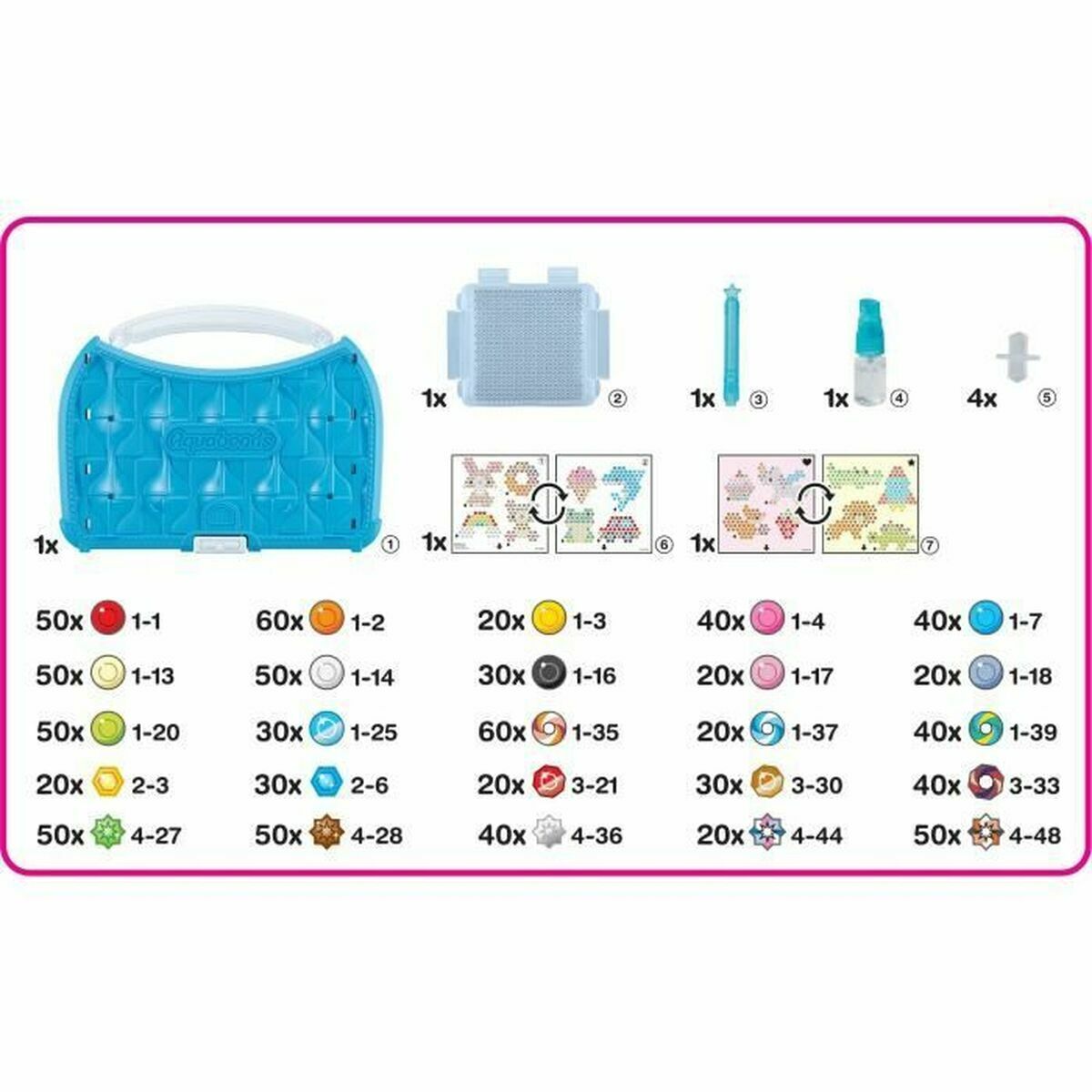 Mozaic Aquabeads - Jucarii si jocuri, Activități creative