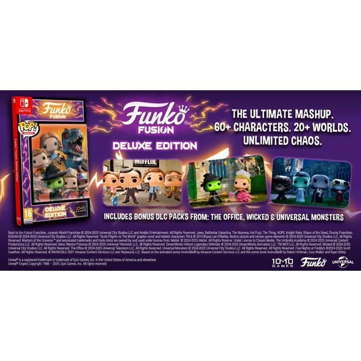 Joc video pentru Switch Just For Games Funko Fusion Deluxe Edition - Electronică, Joc video