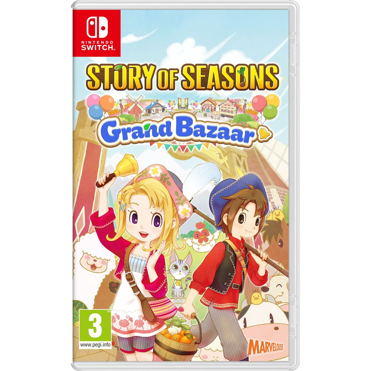 Joc video pentru Switch Just For Games Story of Seasons Grand Bazaar - Electronică, Joc video