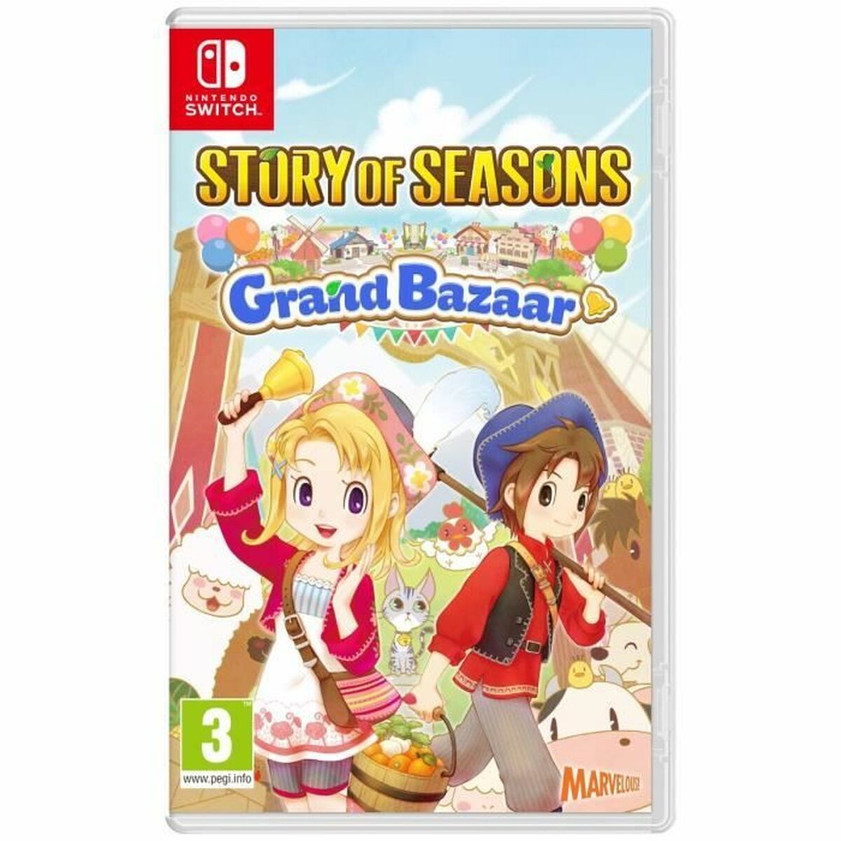 Joc video pentru Switch Just For Games Story of Seasons Grand Bazaar - Electronică, Joc video