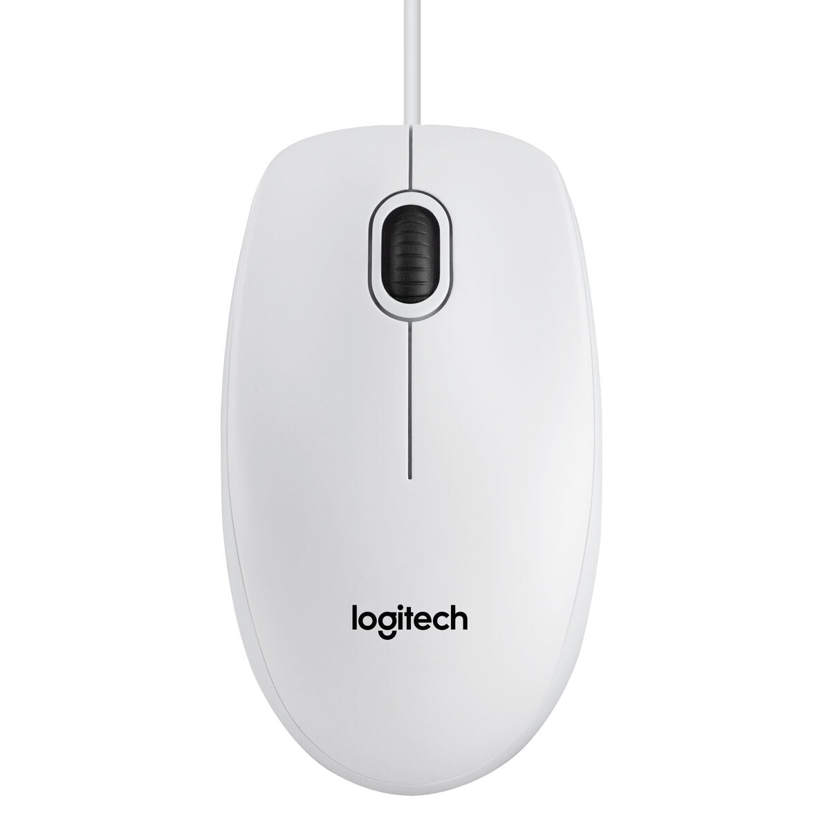 Mouse Optic Logitech B100 Alb 800 dpi (1 Unități) - Tehnică de calcul, Accesorii