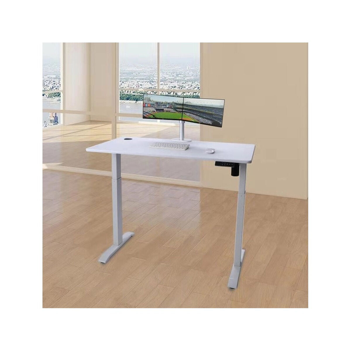 Birou Urban Factory EED25UF Alb Oțel inoxidabil 118 x 60 cm - Acasă și bucătărie, Mobilă