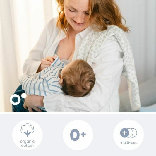 Muselină Doomoo Vert Rezistent/ă 3 Piese (3 Unități) - Bebelus, Alăptarea și hrănirea