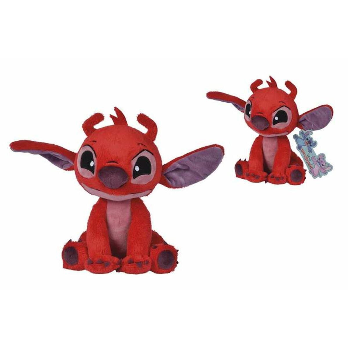 Jucărie de Pluș Stitch Leroy 25 cm Roșu Multicolor - Jucarii si jocuri, Jucării de pluș