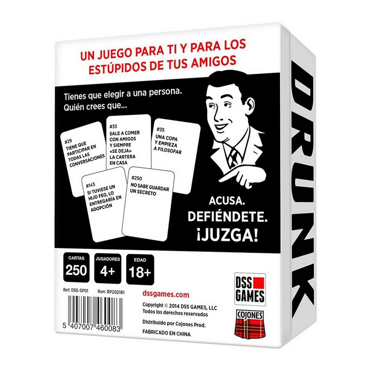 Jocuri de cărți Asmodee DSS-SP01 ES (250 pcs) - Jucarii si jocuri, Jocuri și accesorii