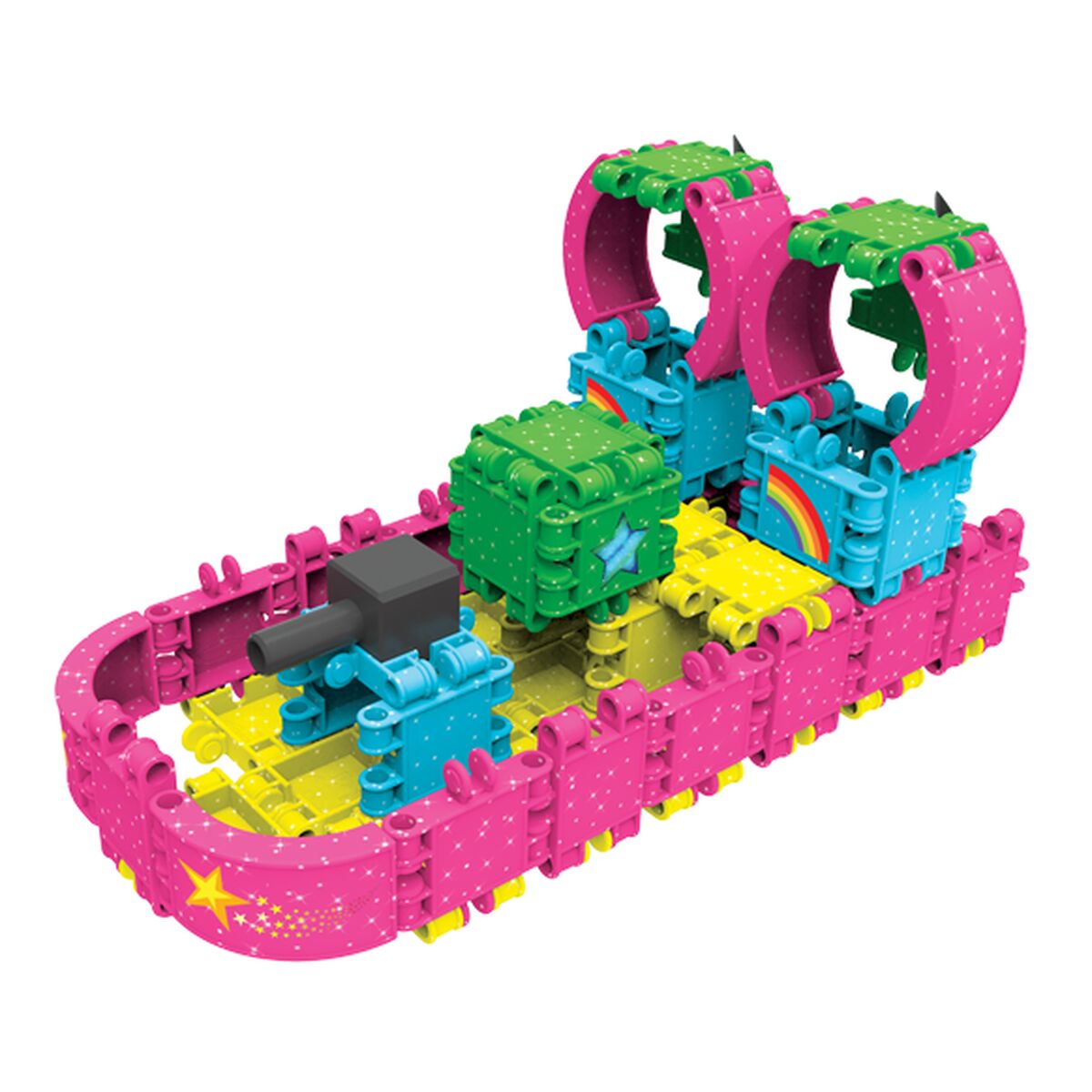 Set de Construcție Clics CB180 Multicolor 132 Piese - Jucarii si jocuri