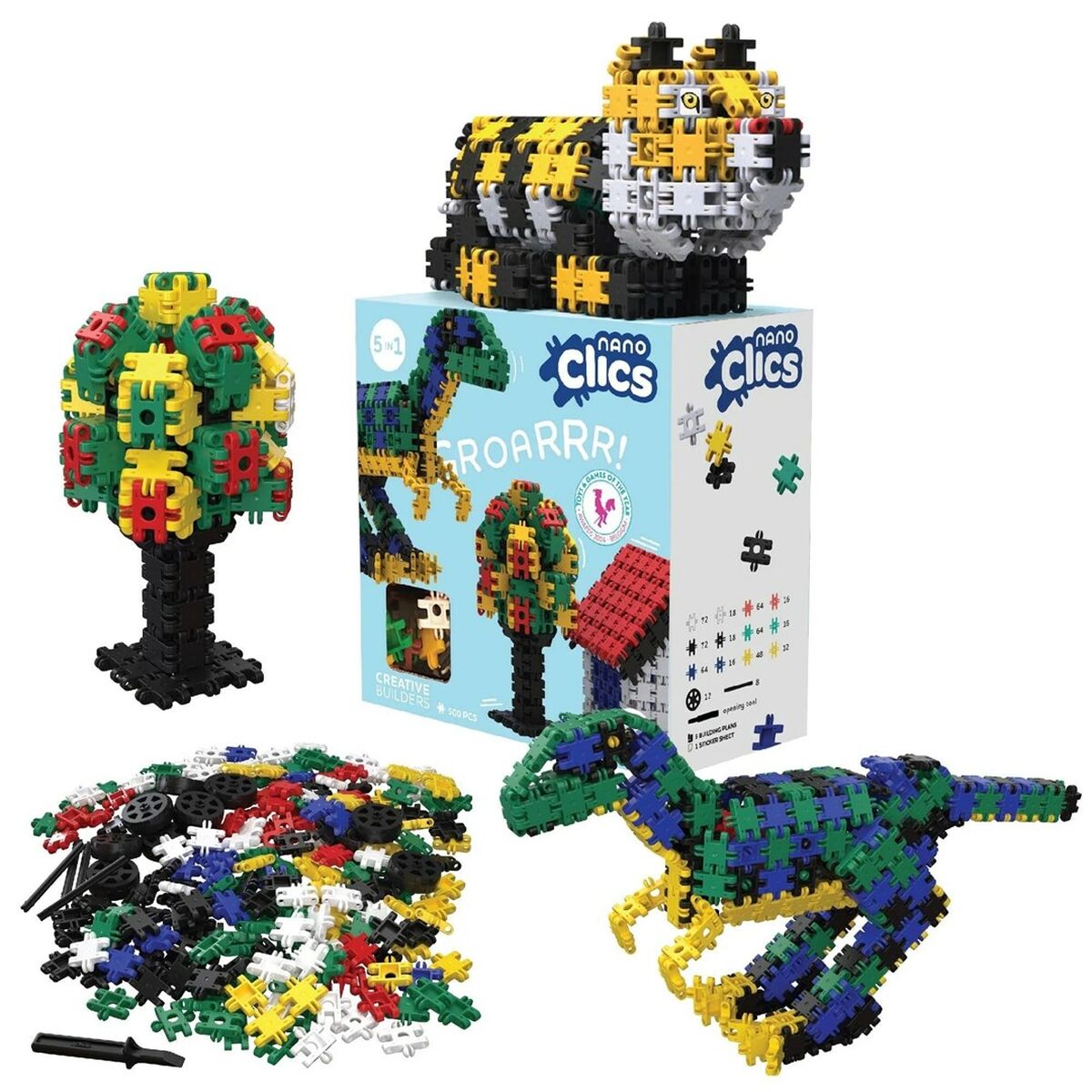 Set de Construcție Clics NC003 500 Piese - Jucarii si jocuri